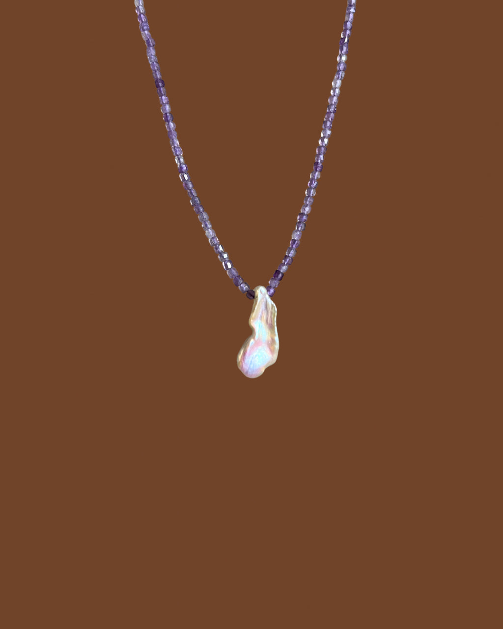 Jacaranda Bloom Necklace