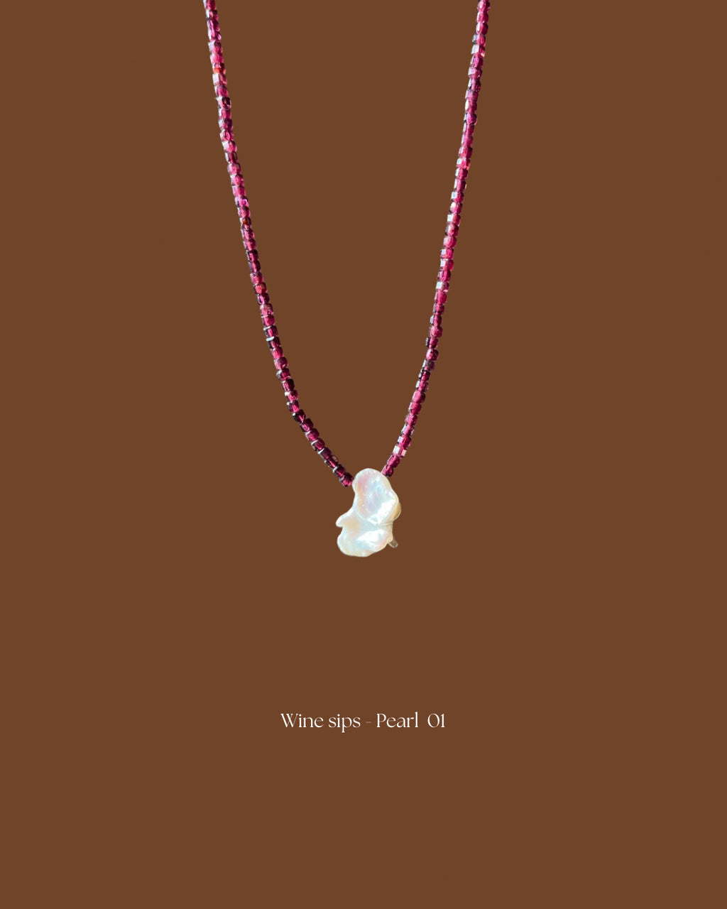 Wine Sips Necklace