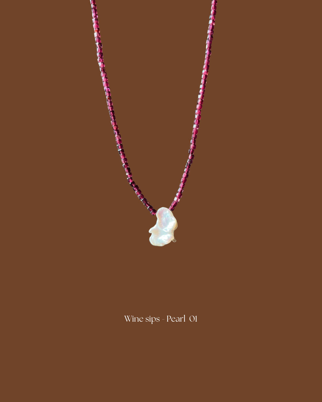Wine Sips Necklace