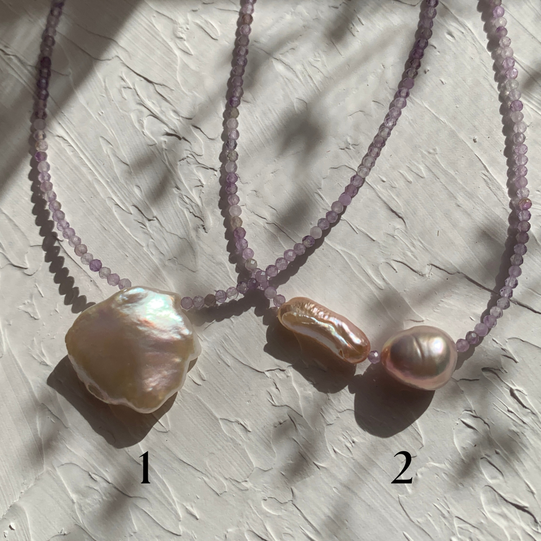 Lilac Necklaces