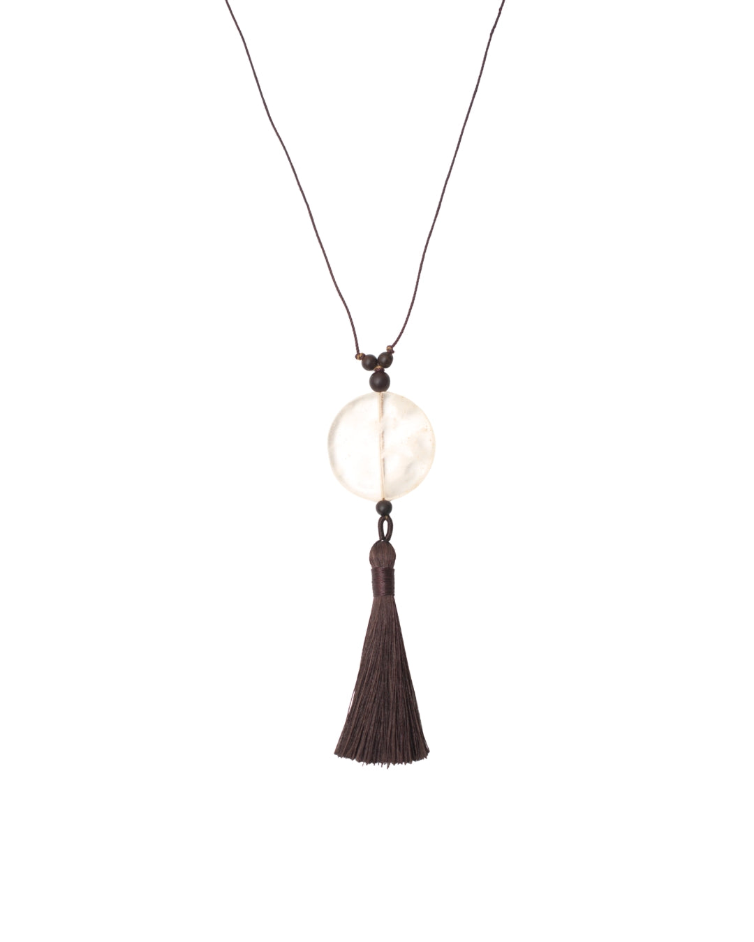 Cacao Tassel Necklace