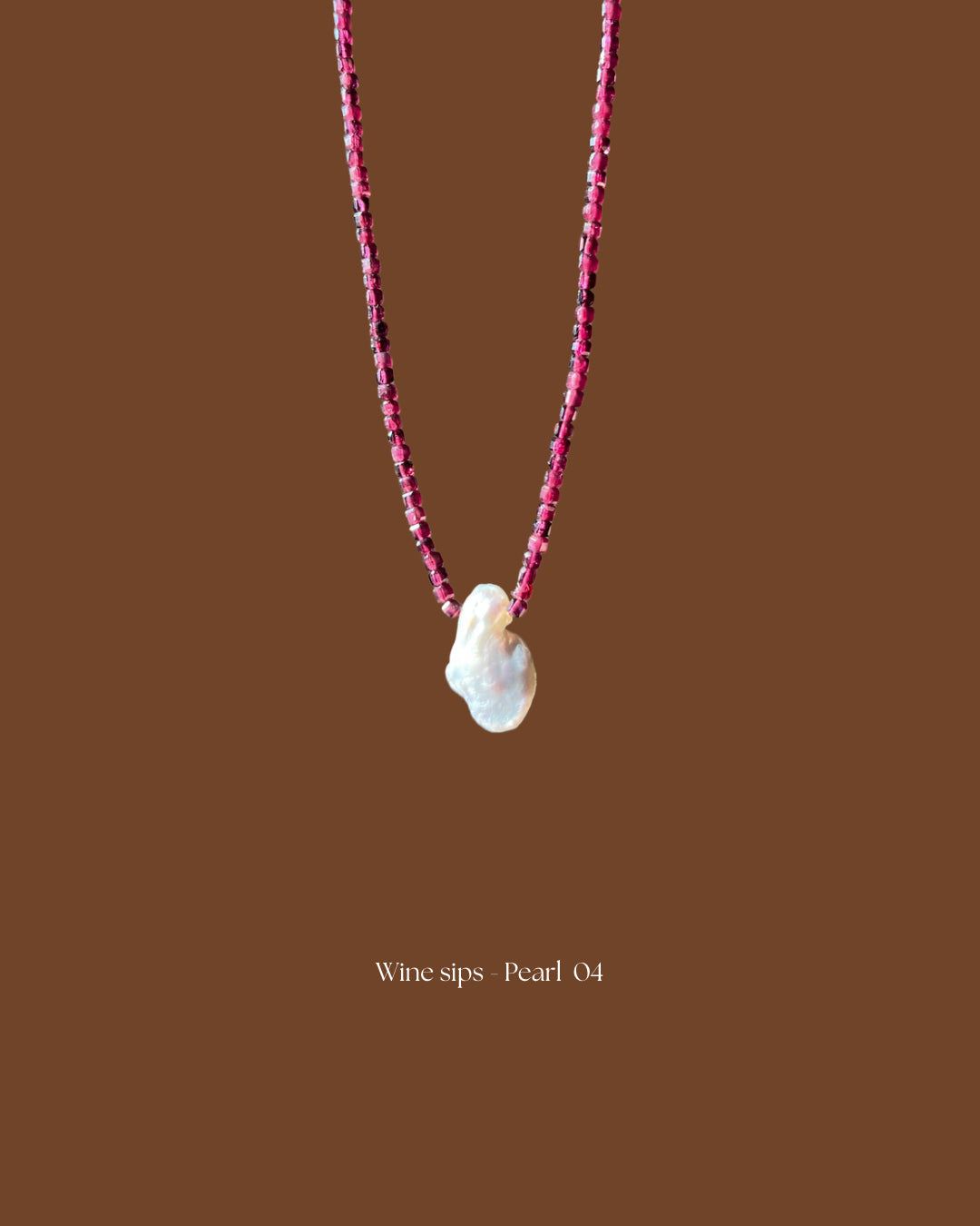 Wine Sips Necklace