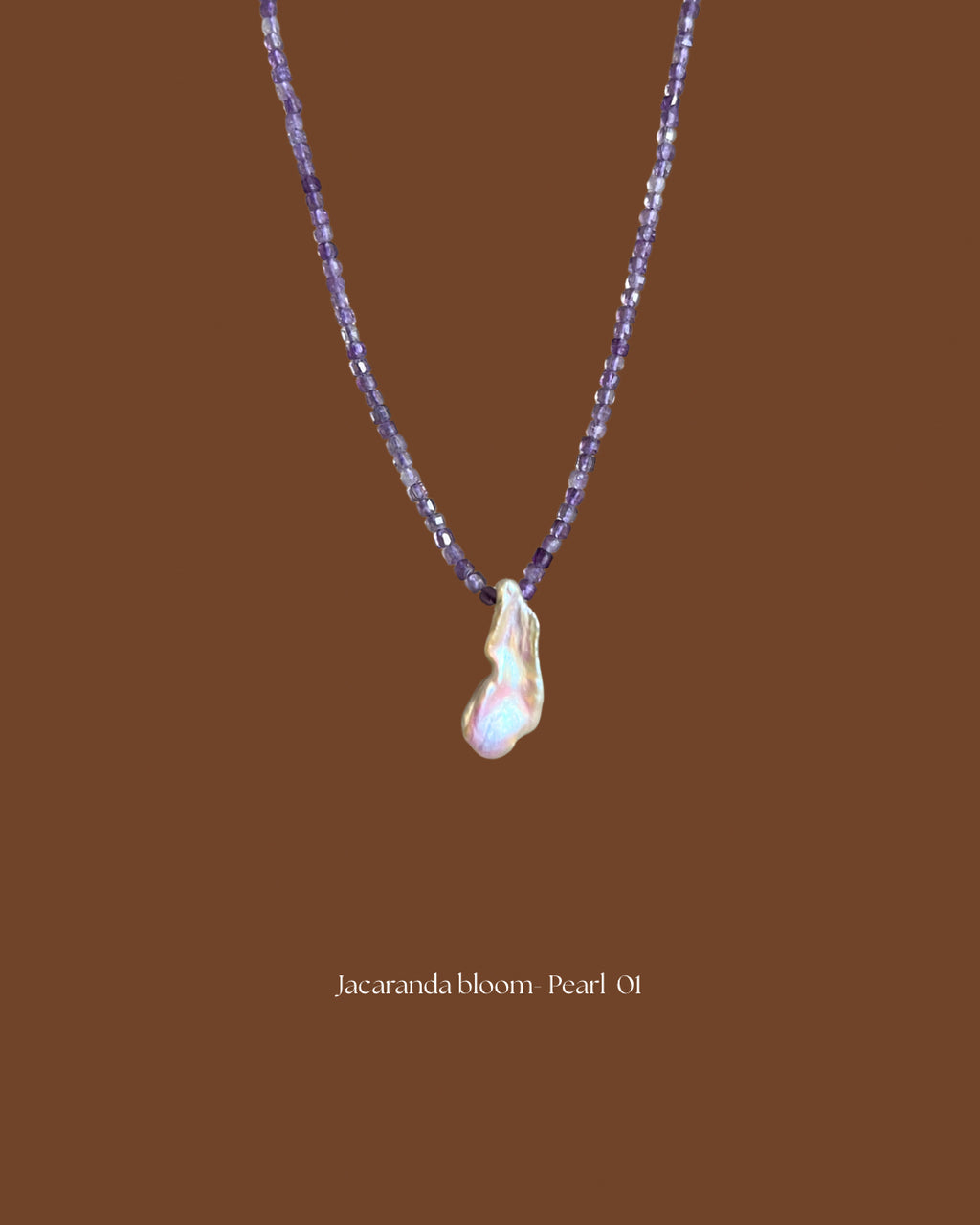Jacaranda Bloom Necklace