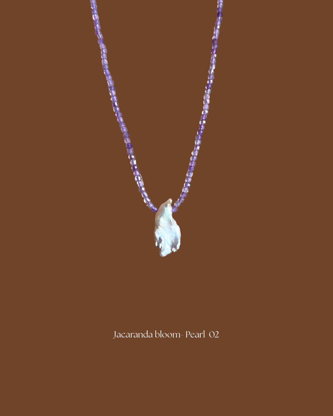 Jacaranda Bloom Necklace