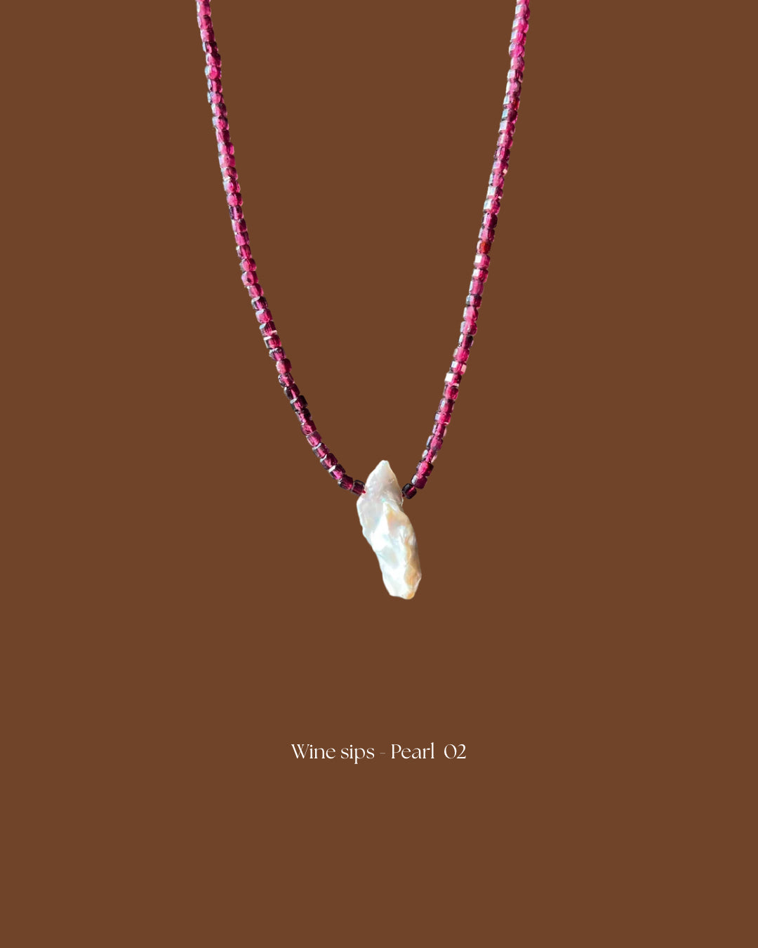 Wine Sips Necklace