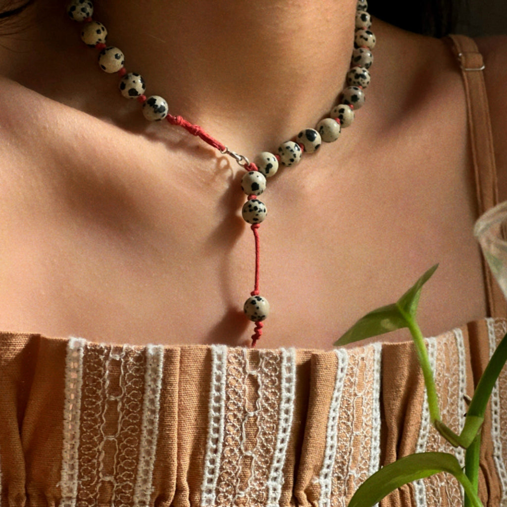Dalmatian Jasper Necklace