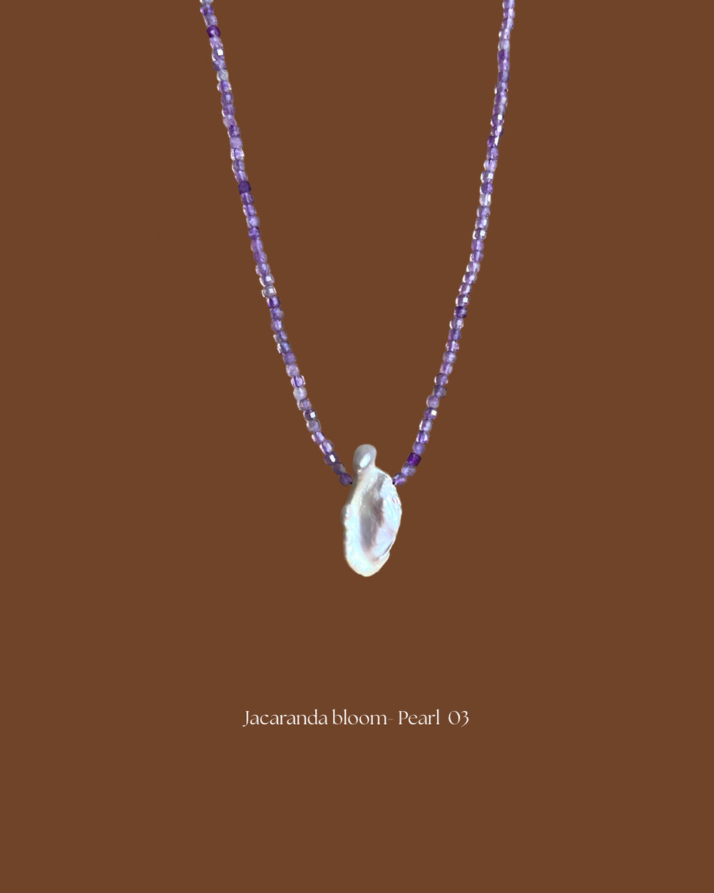 Jacaranda Bloom Necklace