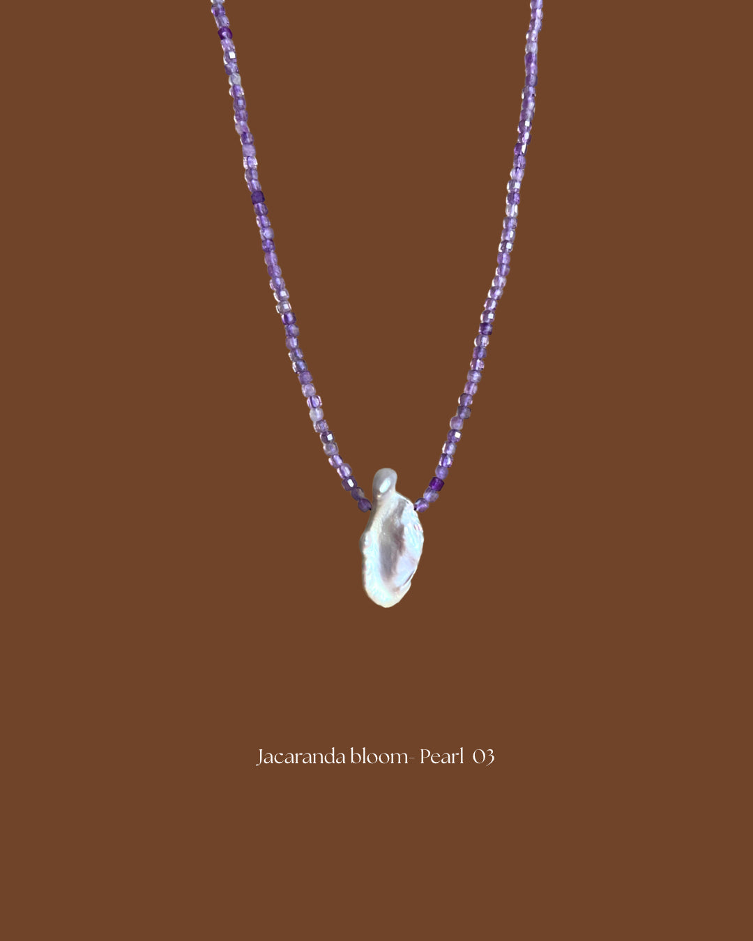 Jacaranda Bloom Necklace