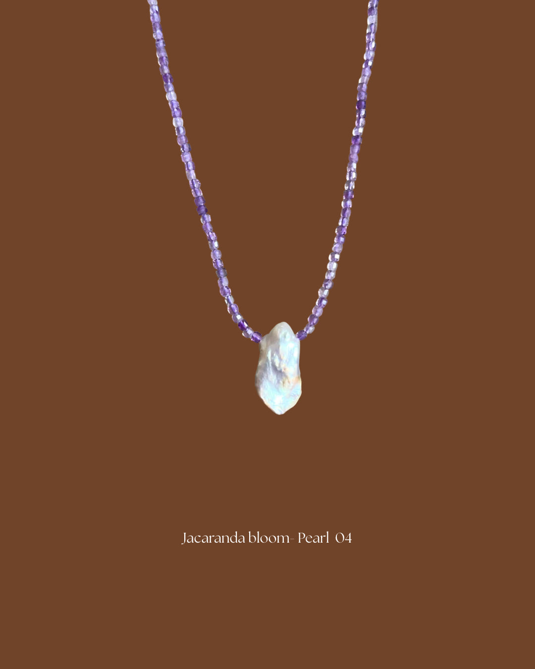 Jacaranda Bloom Necklace