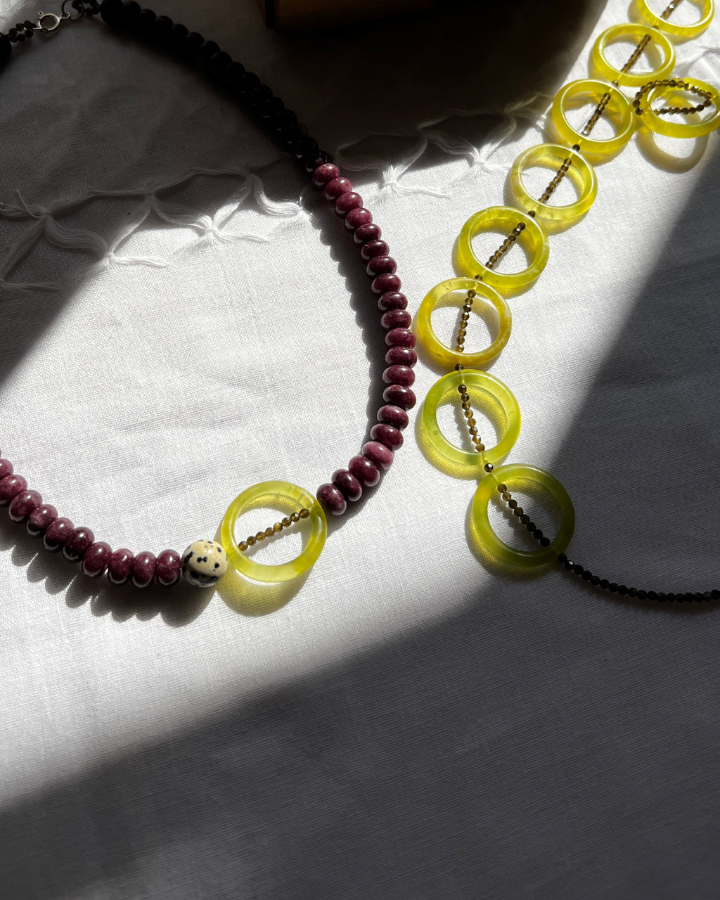 Plum Martini Necklace