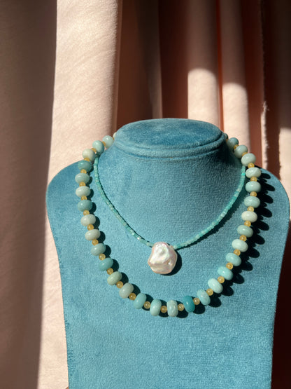 Aquamarine Necklace