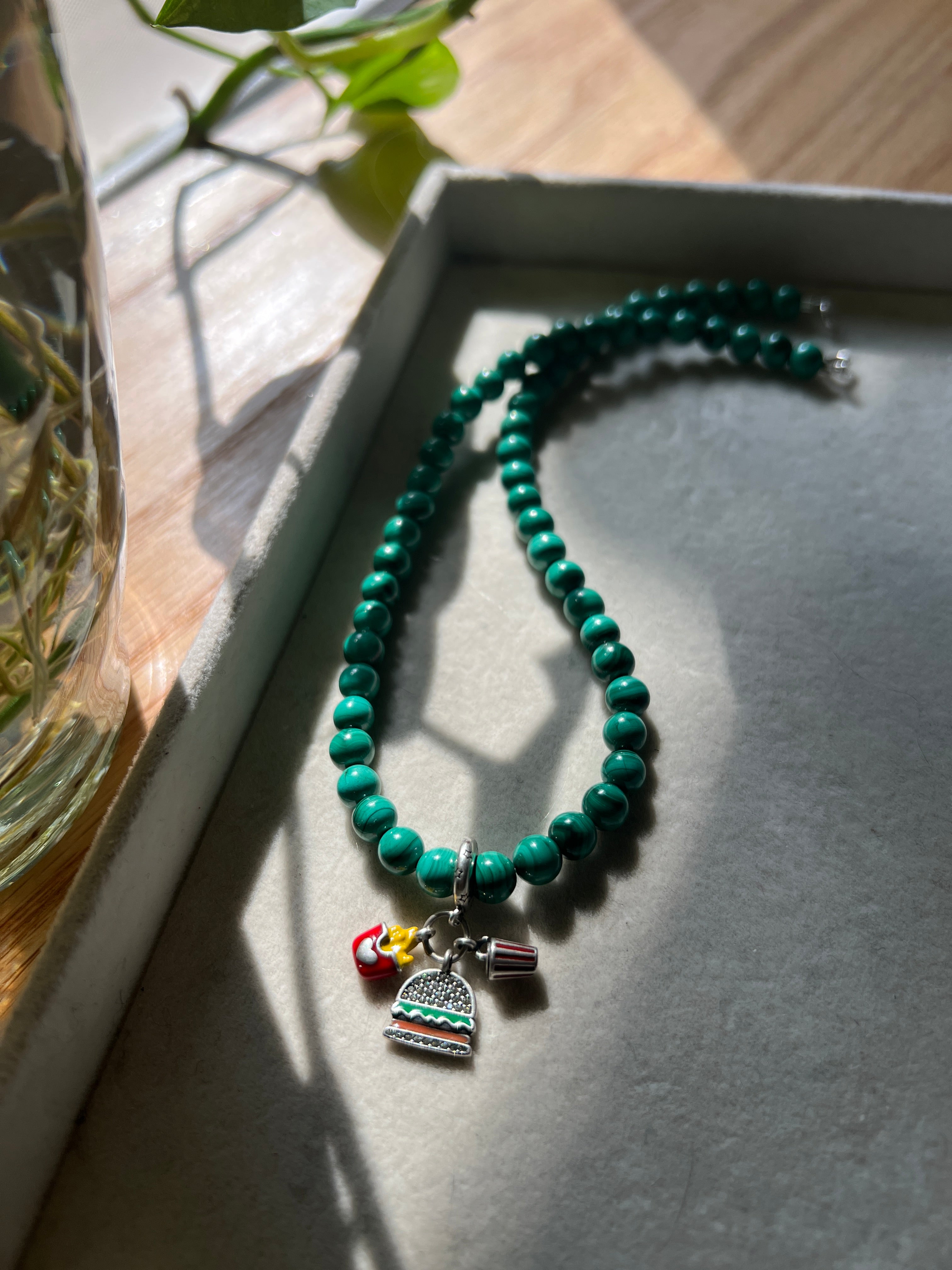 Malachite Necklace 02