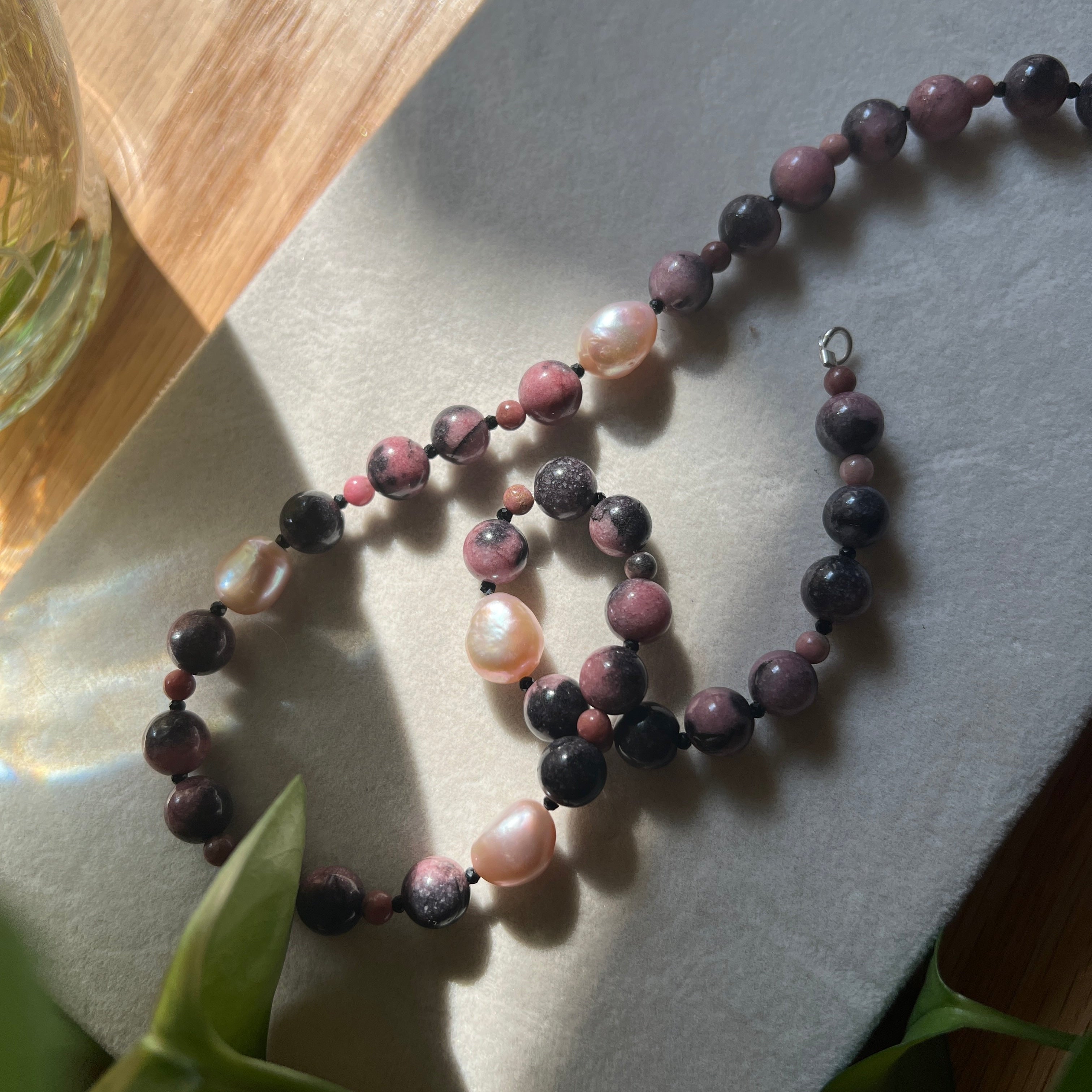 Rhodonite Necklace02